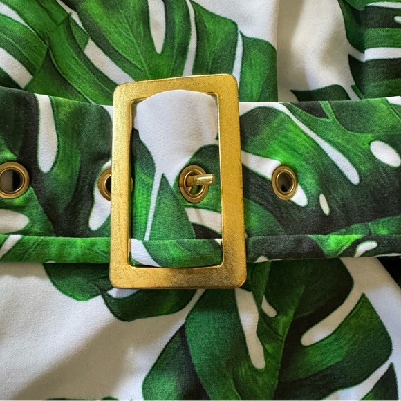 Show Me Your Mumu Amalfi Palm Leaf One Piece Swimsuit Size S - Picture 9 of 16